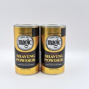 2 Pack Softsheen Carson Men Magic Razorless Shaving Hair Removal Powder Fragrant